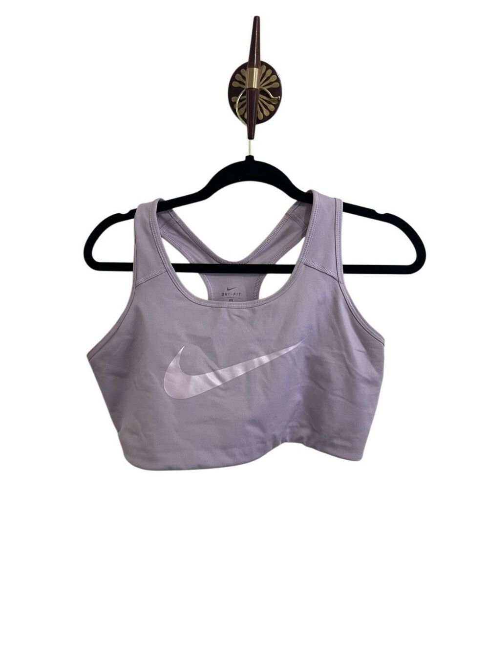 Nike Women’s Logo Icon Clash Medium Support Non-Padded Graphic Sports Bra 1X